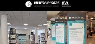 Inauguración de la exposición por el 20 aniversario de MUniversitas