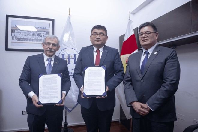 Nuevo convenio entre Facultad de Estomatología y Hospital Cayetano Heredia