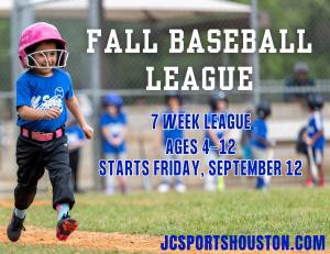 Apertura de inscripciones para ligas de béisbol y fútbol infantil en Houston
