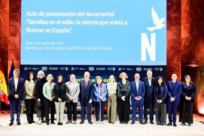 FECYT colabora en un documental sobre la ciencia española en el exilio