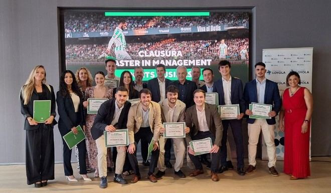 Culmina la V edición del Máster en Sports Business de la Universidad Loyola y el Real Betis Balompié