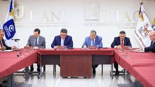 UANL y CAINTRA firman convenio para fortalecer la educación dual en NL