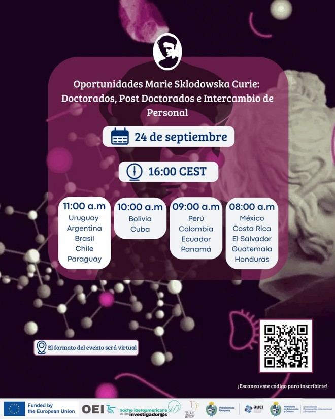 Oportunidades de investigación Marie Curie en sesión informativa