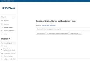 Capacitación en Bases de Datos Ebsco para Investigadores