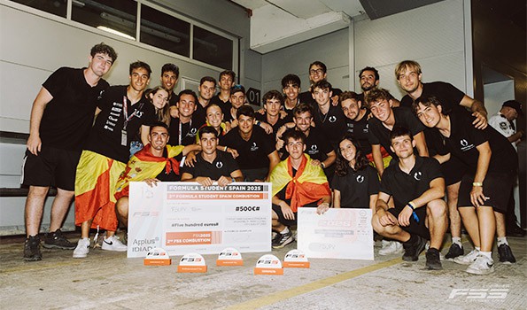 El FSUPV Team destaca en Formula Student 2025 con cuatro victorias y un subcampeonato