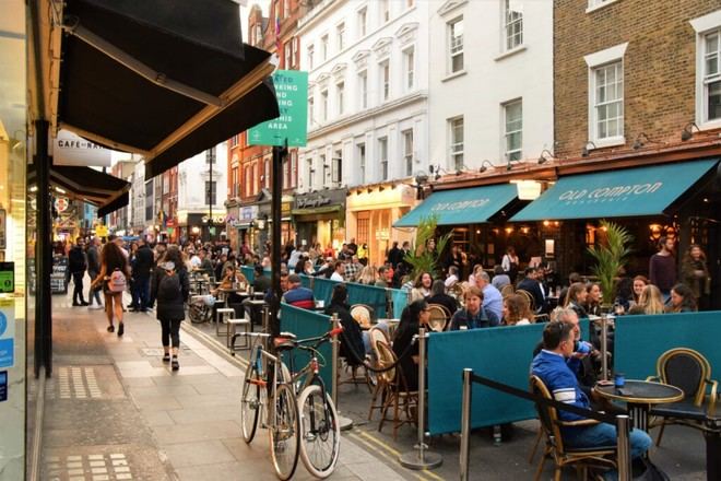 Investigación revela un cambio en la vida social de Gran Bretaña hacia los restaurantes
