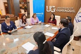 FUNIBER y la Universidad de Guayaquil firman convenio de cooperación académica