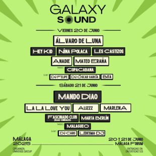 El secreto mejor guardado del verano. Todo lo que necesitas saber sobre el festival Galaxy Sound y sus artistas estelares