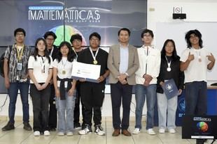 Estudiantes de la BUAP ganan medalla de oro en Olimpiada de Matemáticas