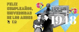 Uniandes celebra 75 años de historia con fiesta y homenaje a fundadores
