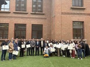 Gregorio valora el compromiso de emprendedores en programas de formación