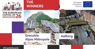 Grenoble Alpes Métropole y Aalborg ganan los Premios de Capital Europea de la Innovación 2026