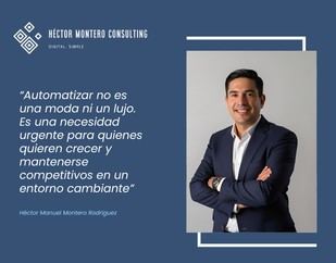 Héctor Manuel Montero Rodríguez lanza una metodología para la automatización de PYMES en Latinoamérica