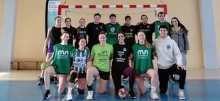 Encuentro de balonmano en Mondragon Unibertsitatea con 15 participantes