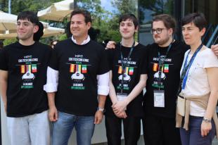 Equipo ganador del HPE CDS Tech Challenge
