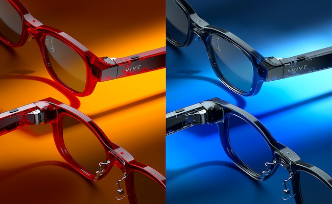 HTC lanza sus primeras gafas inteligentes con inteligencia artificial en Taiwán