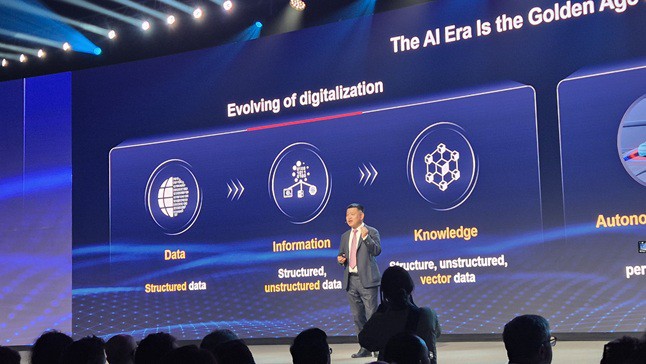 Huawei busca aprovechar la creciente demanda de datos en el impulso global de la IA