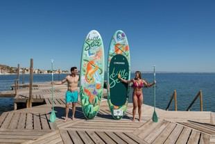HUIIKE presenta la tabla 'Little Sea' y apoya la conservación del Mar Menor