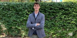 Ignacio Comella destaca el valor de la beca del Banco Santander en su trayectoria académica