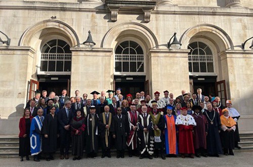 El Rector Molari asiste en Londres al aniversario de la Magna Charta Universitatum