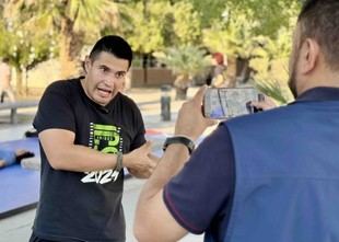 Exhibición de Lucha Universitaria promueve fuerza y confianza en UACJ