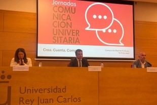 Inauguración de las Jornadas de Comunicación Universitaria en la URJC