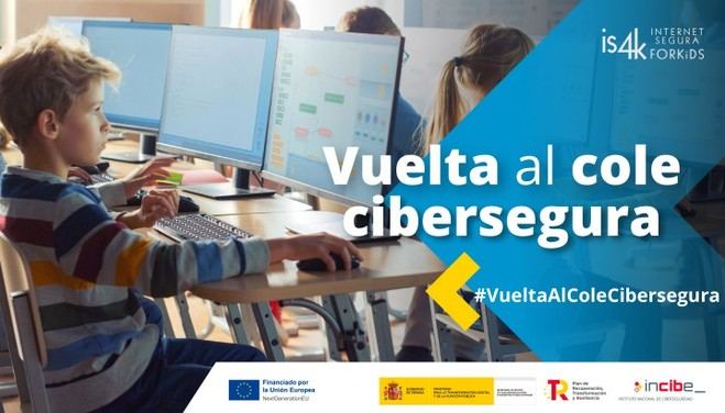 Campaña de INCIBE para un regreso a clases seguro en ciberseguridad