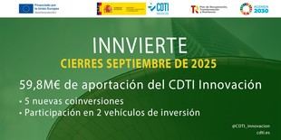 Innvierte invierte 60 millones en nuevas coinversiones y vehículos de inversión en septiembre