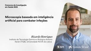 Investigador del ITQB NOVA recibe 500 mil euros para crear microscopios inteligentes con IA