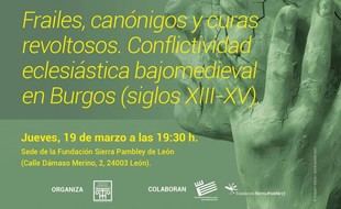 Javier Domingo Pérez presentará historias de frailes y curas en la Fundación Sierra Pambley