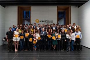 49 jóvenes arquitectos reciben becas Arquia para prácticas en estudios internacionales