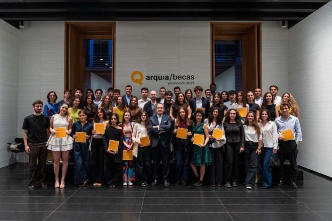 49 jóvenes arquitectos reciben becas Arquia para prácticas en estudios internacionales