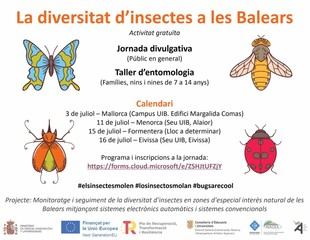 Jornada sobre la biodiversidad de insectos en las Islas Baleares