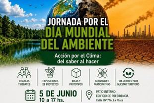 Jornada en la UNLP por el Día Mundial del Ambiente y el Cambio Climático