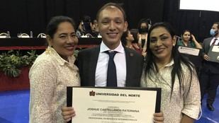 Joshue Castellanos, finalista del Nobel de Educación, va a Dubái