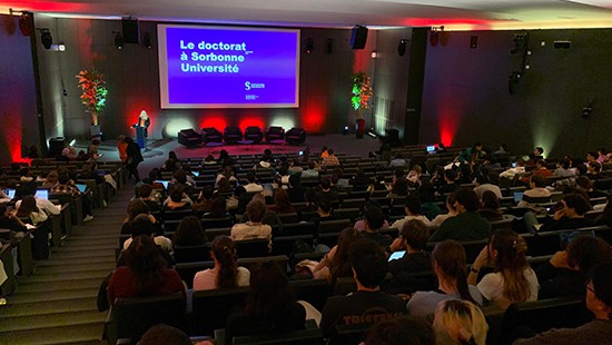 Jornada de bienvenida para nuevos doctorandos en Sorbonne Université