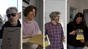 Juan Gómez-Jurado entrega su nueva novela 'Mentira' a tres lectores en España