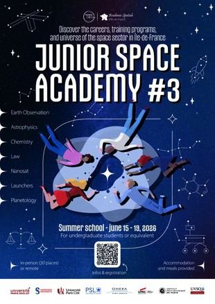 Academia Espacial Junior 2026: Inmersión en el universo espacial de Île-de-France