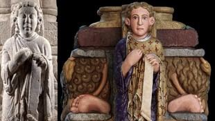 Kosmotech-1200 revela la restauración digital del retrato del Mestre Mateo en el Pórtico da Gloria