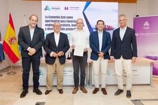 La Autoridad Portuaria de Santa Cruz de Tenerife y la ULL impulsan la formación en Economía Azul para retener talento en Canarias