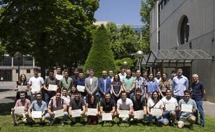 La UPNA otorga diplomas a 41 estudiantes de máster en energías renovables e ingeniería