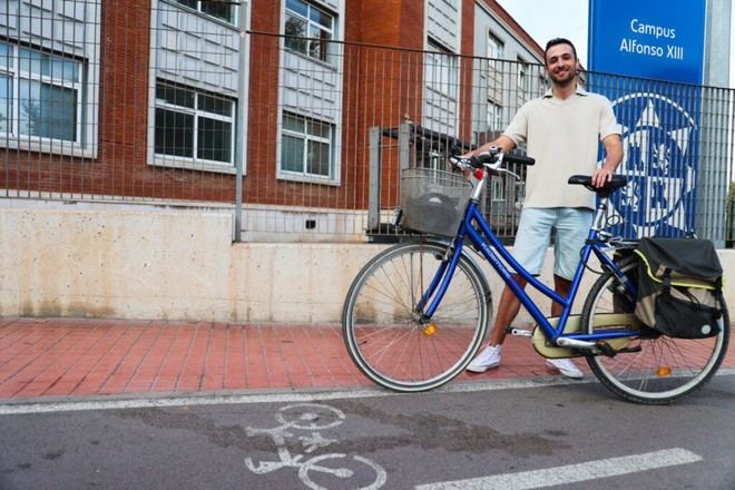 Premian un TFG de Ingeniería Civil que propone un carril bici en Cartagena