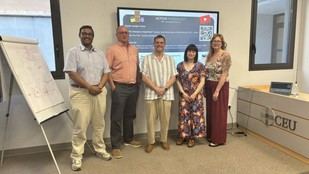 CEU UCH fortalece su internacionalización con profesores de Keele University