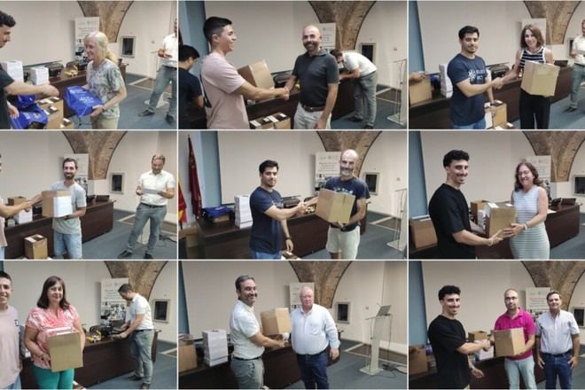 La Escuela de Telecomunicación dona kits de Arduino a 25 colegios para impulsar vocaciones STEM