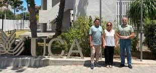 Didar Yeskermessov visita la ETSIA para fortalecer la cooperación internacional en ciencia de materiales