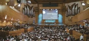 Graduación de la Facultad de Humanidades en el Palacio Euskalduna de Bilbao