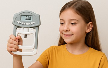 Nueva metodología para evaluar la salud infantil a través de la fuerza de prensión manual