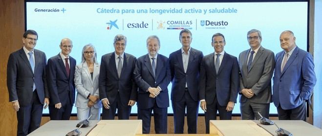 CaixaBank y la Fundación 'la Caixa' crean una cátedra para mejorar la calidad de vida de los mayores