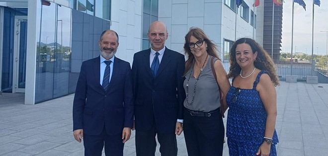 Visita de la Secretaria de Estado de Brasil a UNEATLANTICO y FUNIBER