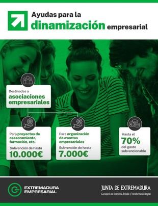Junta de Extremadura lanza ayudas de 200.000 euros para impulsar empresas